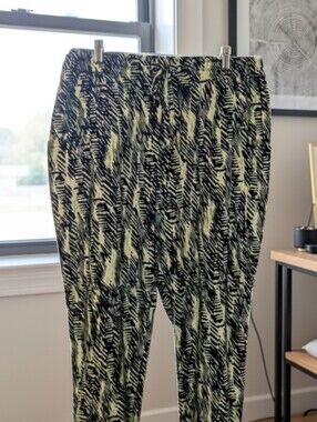 Y2K Beige & Black Pants